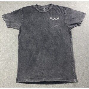 Samborghini Good Luck Horseshoe Black Wash T-Shirt Size M